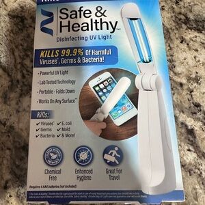 Disinfecting UV Light - White